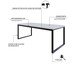 Mesa de Jantar Yon Branco TX, white | WestwingNow