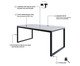 Mesa de Jantar Yon Branco TX, white | WestwingNow