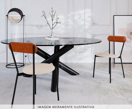 Cadeira Vintage Coz Areia Light City Caramelo | Westwing
