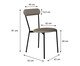 Cadeira Vintage Coz Courino Venus Cinza, grey | WestwingNow