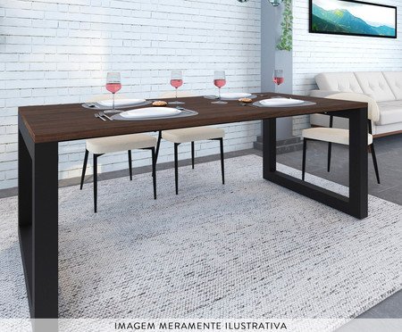 Mesa de Jantar Bronx Terracota | Westwing
