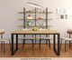 Mesa de Jantar Queens Vermont Oak, beige | WestwingNow