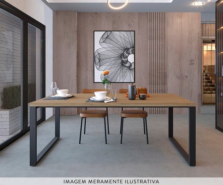 Mesa de Jantar Queens Vermont Oak | Westwing