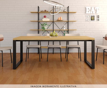 Mesa de Jantar Queens Vermont Oak | Westwing