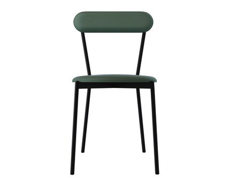 Cadeira Vintage Coz Courino Urano Verde Sálvia | Westwing