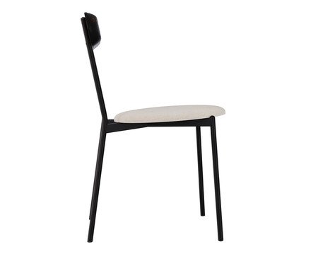 Cadeira Vintage Coz Areia Light City Preto | Westwing