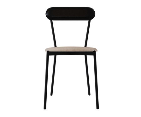 Cadeira Vintage Coz Areia Light City Preto | Westwing
