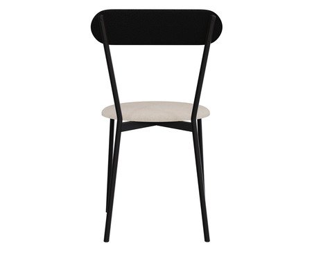 Cadeira Vintage Coz Areia Light City Preto | Westwing