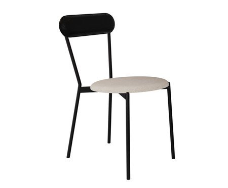 Cadeira Vintage Coz Areia Light City Preto | Westwing