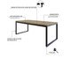 Mesa de Jantar Yon Vermont Oak, beige | WestwingNow