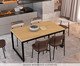 Mesa de Jantar Yon Vermont Oak, beige | WestwingNow