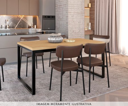 Mesa de Jantar Yon Vermont Oak | Westwing