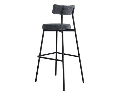 Banqueta Alta Stout Boucle Nuvem | Westwing