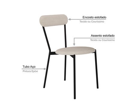Cadeira Vintage Coz Areia Light City | Westwing