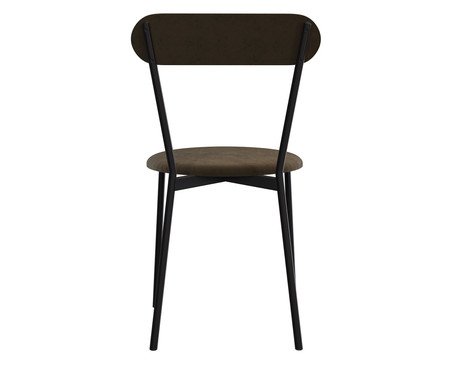 Cadeira Vintage Coz Veludo Sand | Westwing