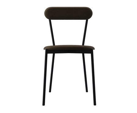 Cadeira Vintage Coz Veludo Sand | Westwing