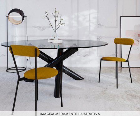 Cadeira Vintage Coz Mostarda City | Westwing