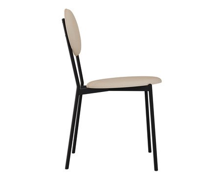 Cadeira Vintage Elipse Areia Light City | Westwing