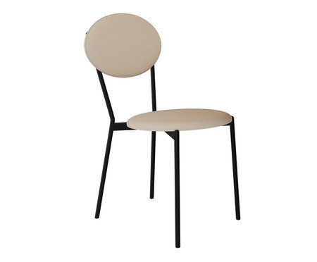 Cadeira Vintage Elipse Areia Light City | Westwing