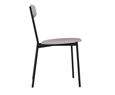 Cadeira Vintage Coz Courino Saturno Off White | Westwing