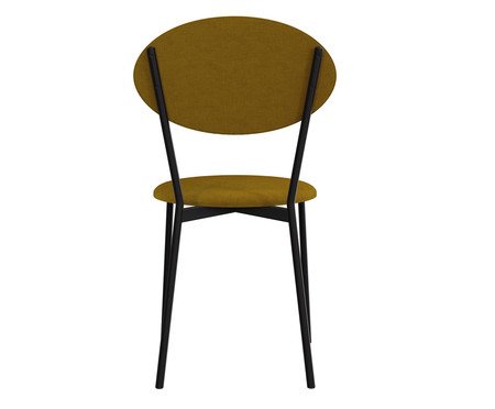 Cadeira Vintage Elipse Mostarda City | Westwing