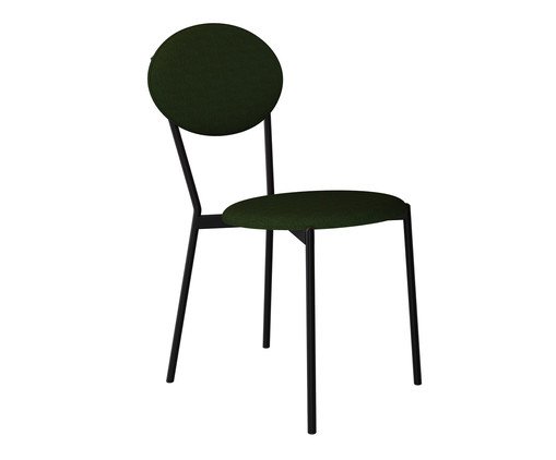Cadeira Vintage Elipse Verde Musgo City, green | WestwingNow