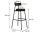 Banqueta Alta Stout Boucle Marrom Castor, brown | WestwingNow