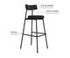 Banqueta Alta Stout Boucle Marrom Castor, brown | WestwingNow