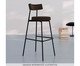 Banqueta Alta Stout Boucle Marrom Castor, brown | WestwingNow