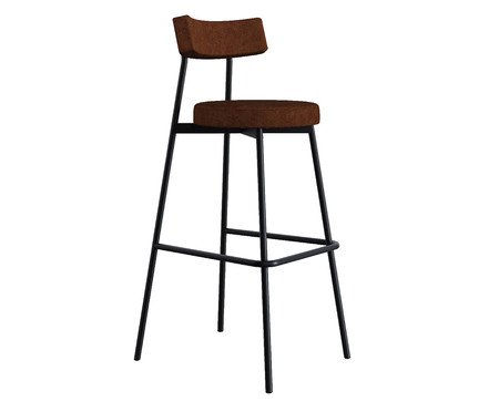 Banqueta Alta Stout Courino Whisky | Westwing
