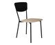 Cadeira Vintage Retrô Areia Light City Preto, black | WestwingNow