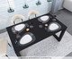 Mesa de Jantar Bronx Preta, black | WestwingNow