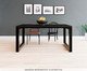 Mesa de Jantar Bronx Preta, black | WestwingNow