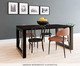Mesa de Jantar Bronx Preta, black | WestwingNow