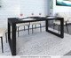 Mesa de Jantar Bronx Preta, black | WestwingNow