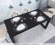 Mesa de Jantar Bronx Preta, black | WestwingNow