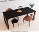 Mesa de Jantar Bronx Preta, black | WestwingNow