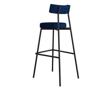 Banqueta Alta Stout Azul Corriente | Westwing