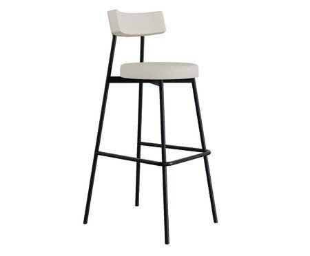 Banqueta Alta Stout Areia Corriente | Westwing