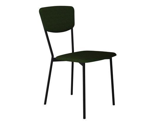 Cadeira Vintage Retrô Verde Musgo City, green | WestwingNow
