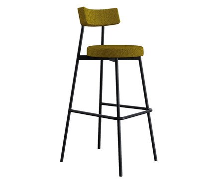 Banqueta Alta Stout Mostarda City | Westwing