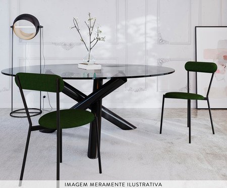 Cadeira Vintage Coz Verde Musgo City | Westwing
