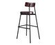 Banqueta Alta Stout Courino Café, brown | WestwingNow