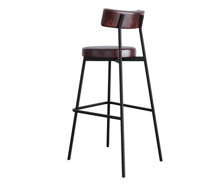 Banqueta Alta Stout Courino Café | Westwing