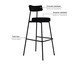 Banqueta Alta Stout Boucle Cinza Grafite, grey | WestwingNow