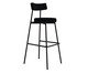 Banqueta Alta Stout Boucle Cinza Grafite, grey | WestwingNow