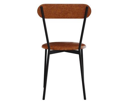 Cadeira Vintage Coz Courino Caramelo | Westwing