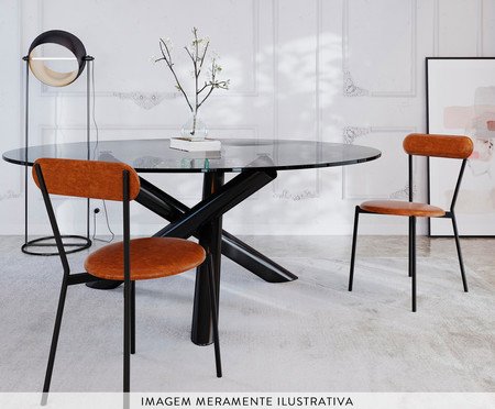 Cadeira Vintage Coz Courino Caramelo | Westwing
