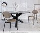 Cadeira Vintage Elipse Courino Venus Cinza, grey | WestwingNow
