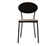 Cadeira Vintage Elipse Areia Light City Preto, black | WestwingNow